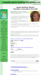 Mobile Screenshot of everyday-sports-nutrition-for-women.com